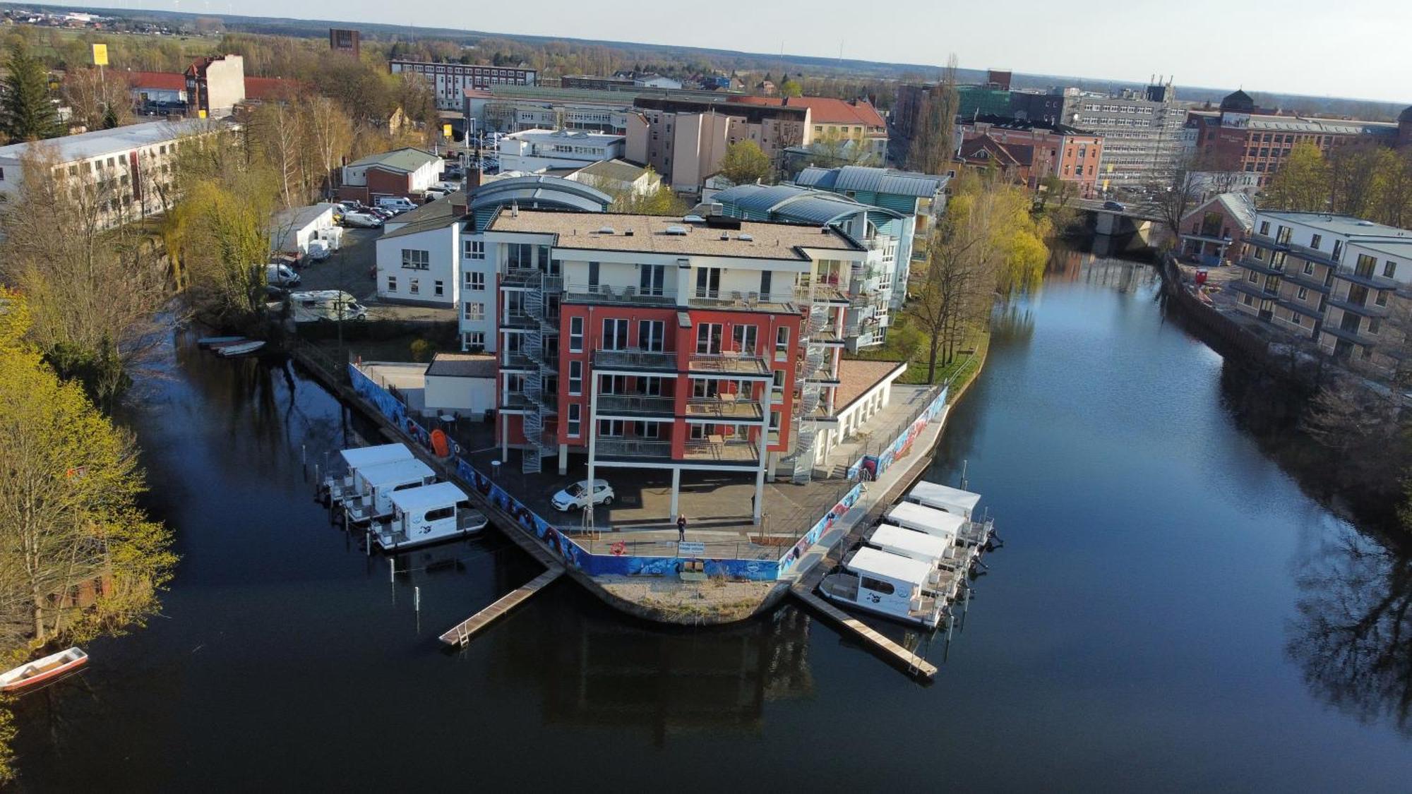 Havel-Spitze Ferienwohnungen Brandenburg  Exterior foto